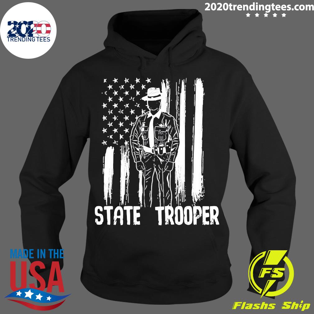 Nice state Trooper Law Enforcement Police - Adult & Kids T-Shirts, Sweatshirts & Hoodies apparel design preview 2