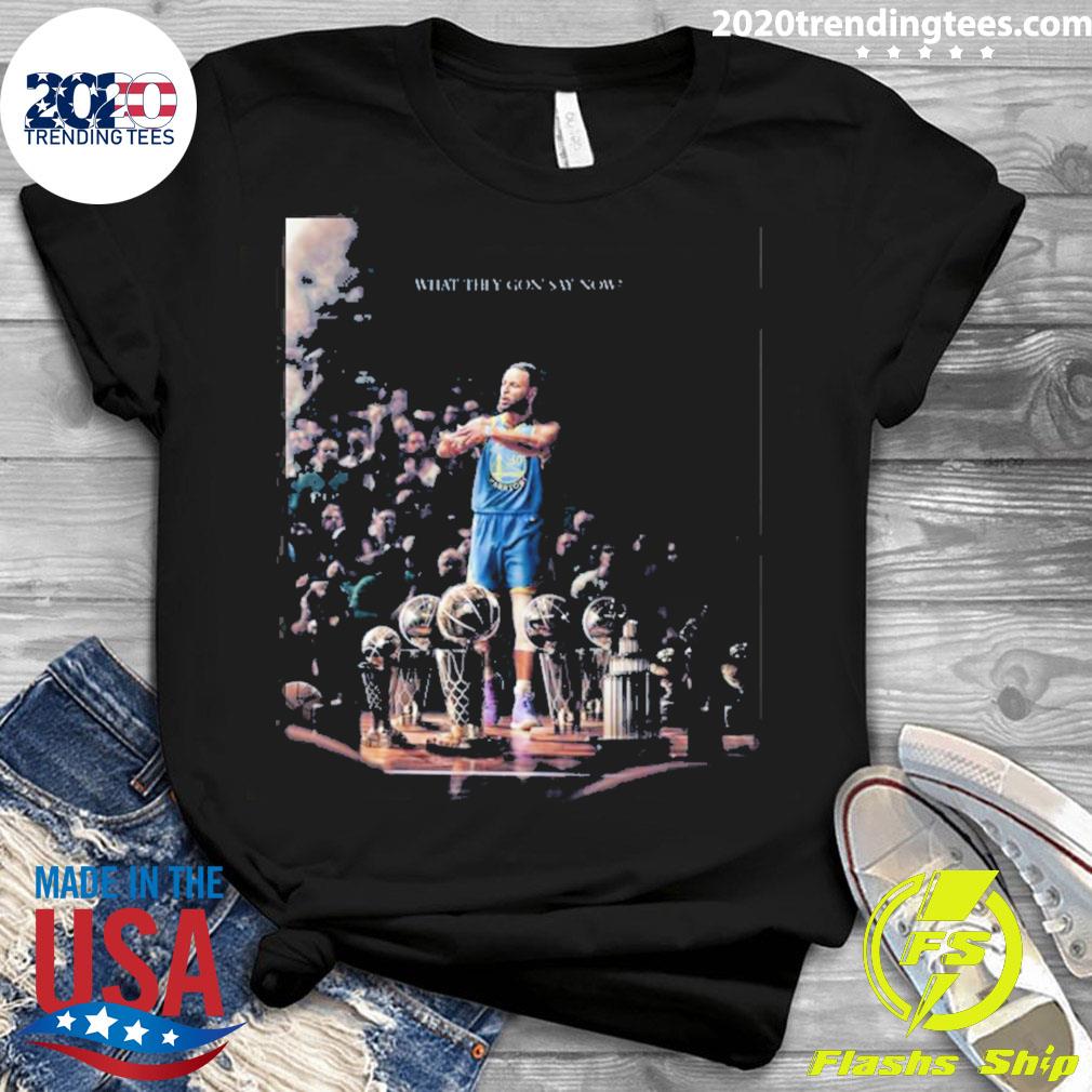 Nice stephen Curry The Warriors Talk What They Gon' - Adult & Kids T-Shirts, Sweatshirts & Hoodies apparel design preview 3