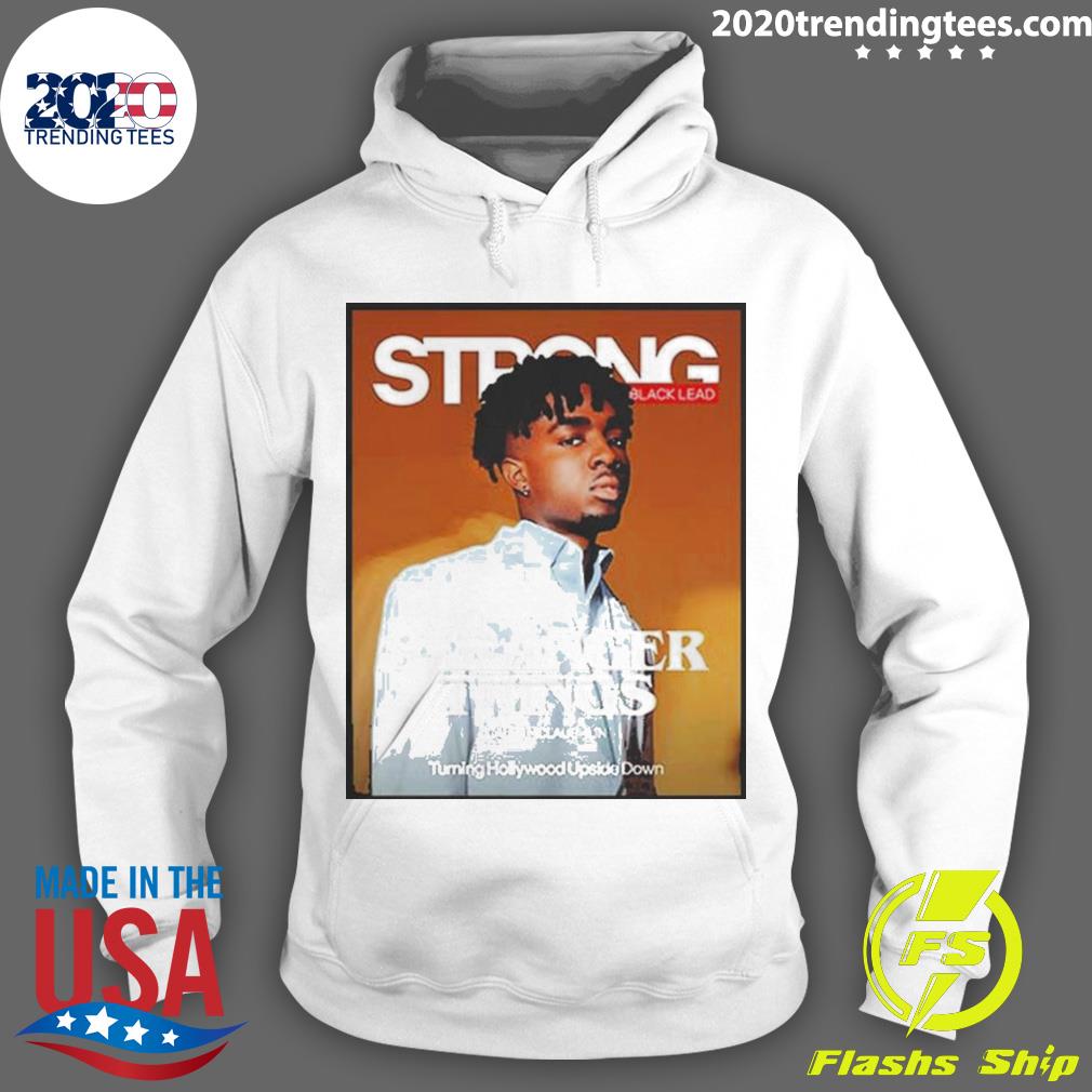 Nice stranger Things Caleb Mclaughlin Turning - Adult & Kids T-Shirts, Sweatshirts & Hoodies apparel design preview 2