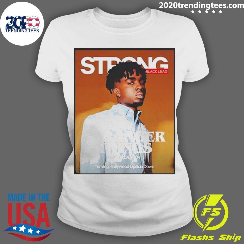 Nice stranger Things Caleb Mclaughlin Turning - Adult & Kids T-Shirts, Sweatshirts & Hoodies apparel design preview 3