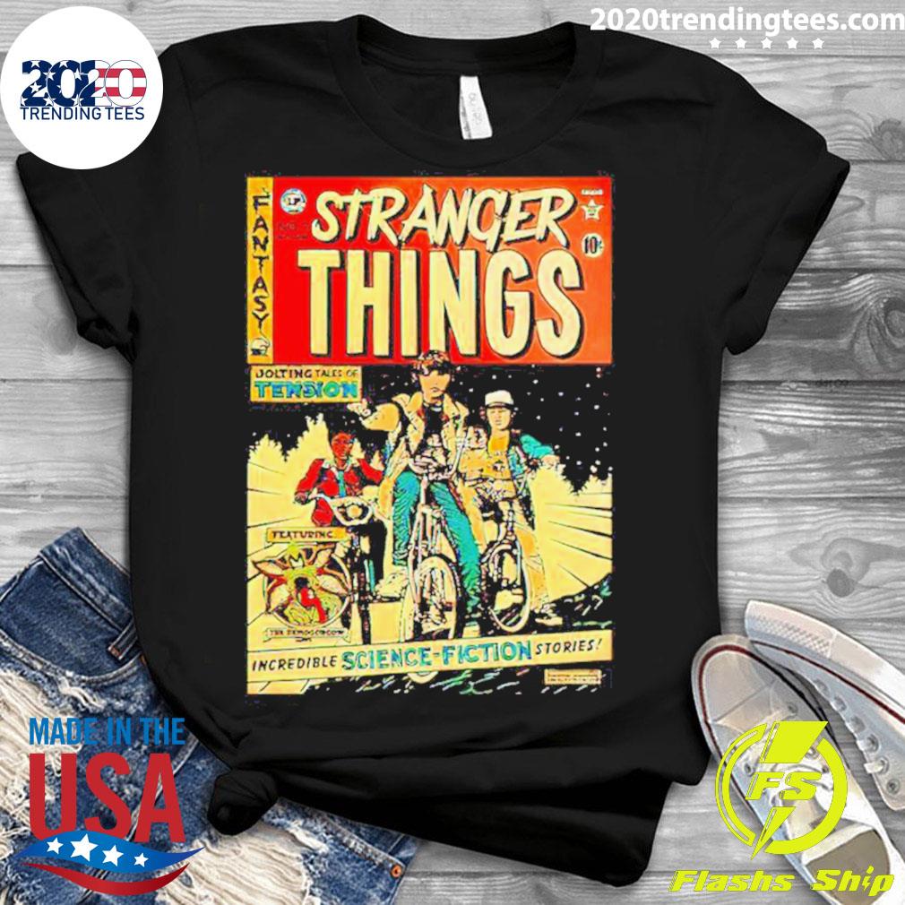 Nice stranger Things Vintage - Adult & Kids T-Shirts, Sweatshirts & Hoodies apparel design preview 3