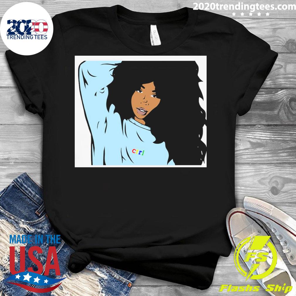 Nice sZA Ctrl - Adult & Kids T-Shirts, Sweatshirts & Hoodies apparel design preview 3
