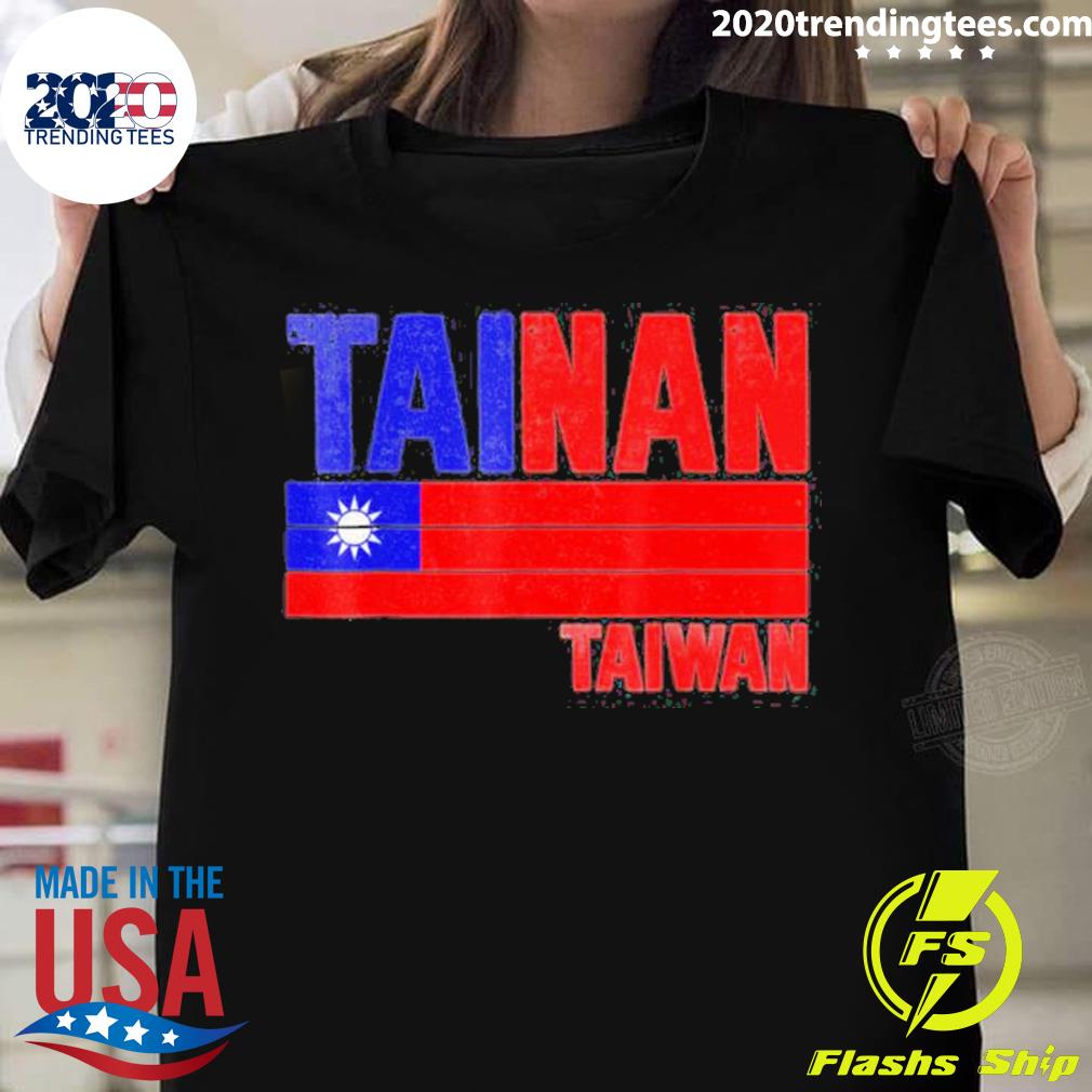 Nice tainan Taiwan Flag Taiwanese - Adult & Kids T-Shirts, Sweatshirts & Hoodies apparel design preview 1