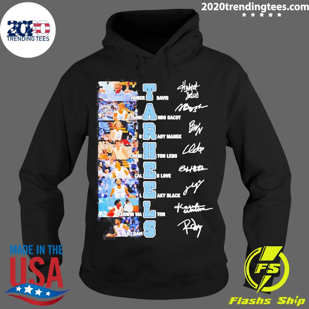 Nice tar Heels Player Signatures - Adult & Kids T-Shirts, Sweatshirts & Hoodies apparel design preview 2