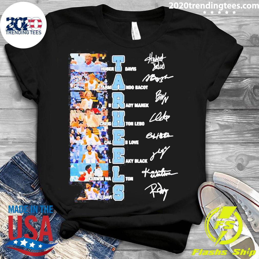 Nice tar Heels Player Signatures - Adult & Kids T-Shirts, Sweatshirts & Hoodies apparel design preview 3