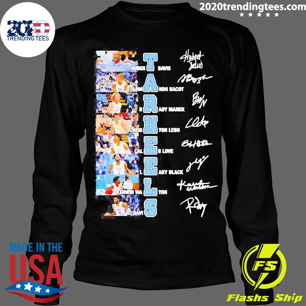 Nice tar Heels Player Signatures - Adult & Kids T-Shirts, Sweatshirts & Hoodies apparel design preview 4