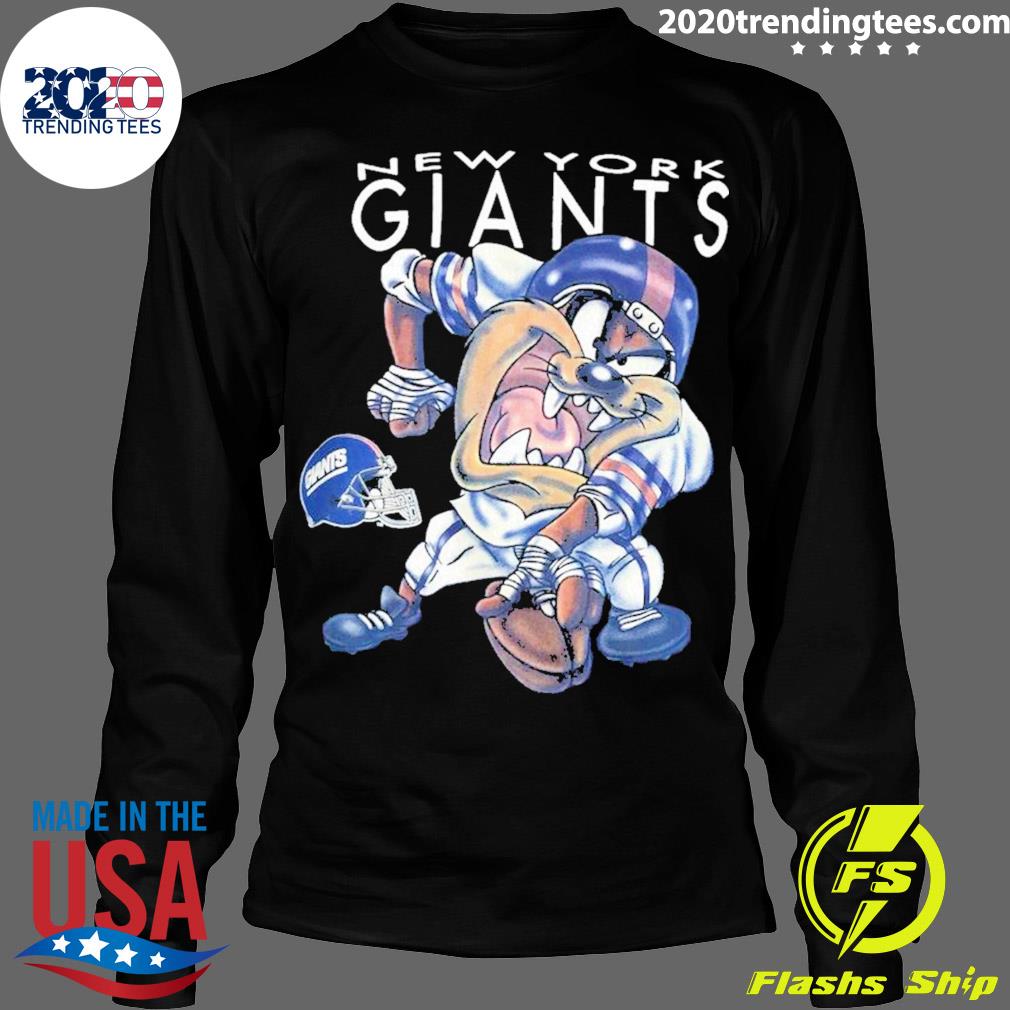 Nice taz New York Giants - Adult & Kids T-Shirts, Sweatshirts & Hoodies apparel design preview 4
