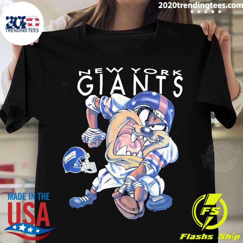 Nice taz New York Giants - Adult & Kids T-Shirts, Sweatshirts & Hoodies apparel design preview 1