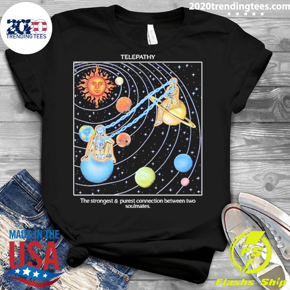 Nice telepathy The Strongest And Purest Connection - Adult & Kids T-Shirts, Sweatshirts & Hoodies apparel design preview 3