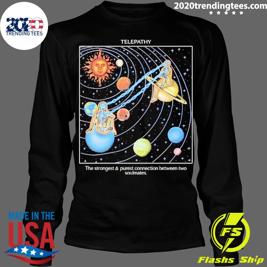 Nice telepathy The Strongest And Purest Connection - Adult & Kids T-Shirts, Sweatshirts & Hoodies apparel design preview 4