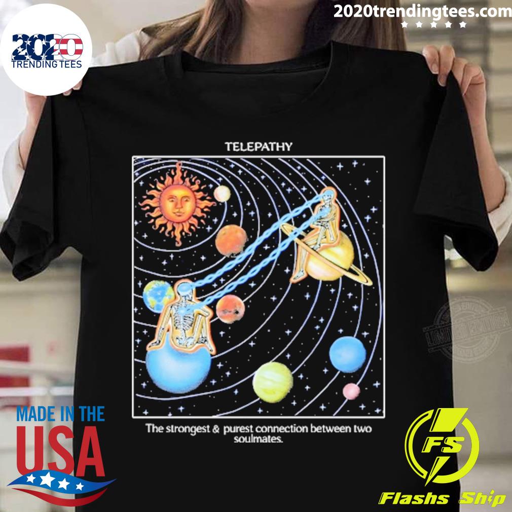 Nice telepathy The Strongest And Purest Connection - Adult & Kids T-Shirts, Sweatshirts & Hoodies apparel design preview 1