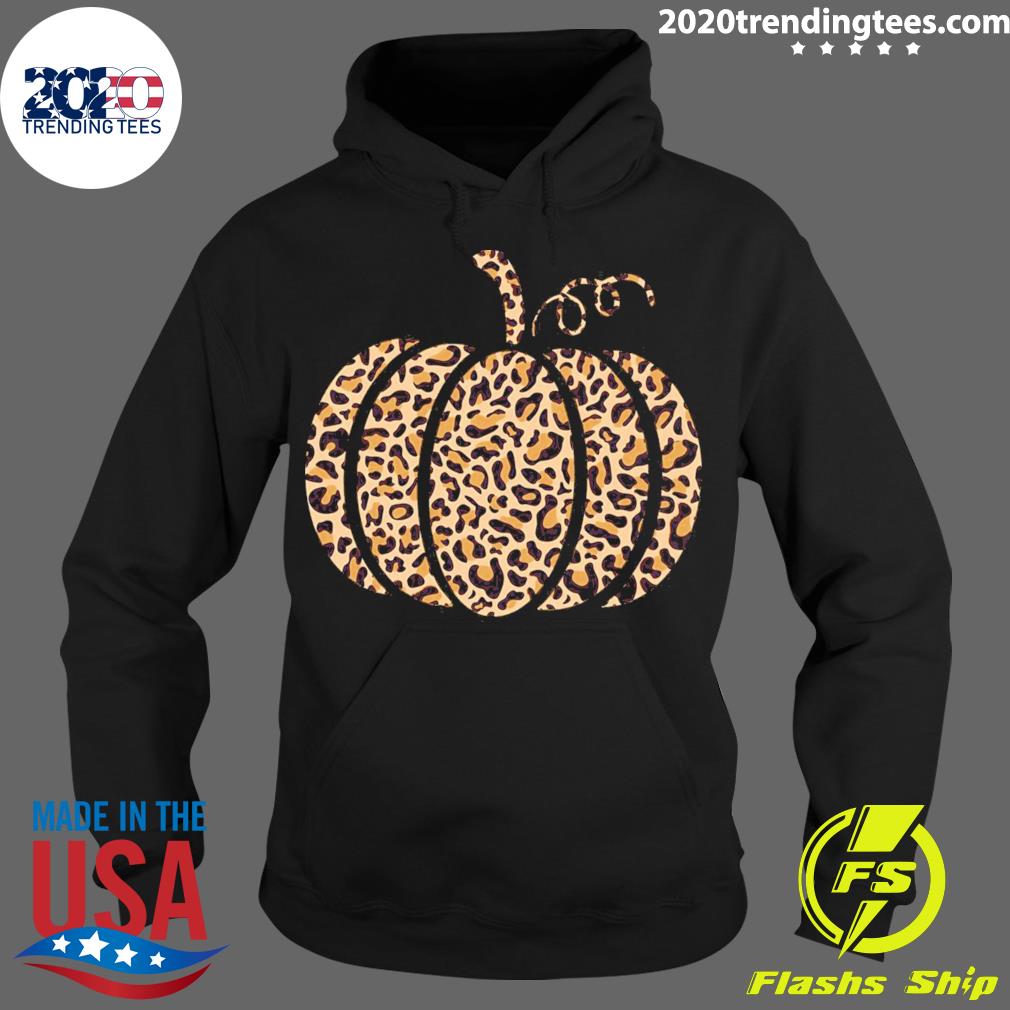 Nice thanksgiving Leopard Pumpkin - Adult & Kids T-Shirts, Sweatshirts & Hoodies apparel design preview 2