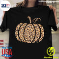 Nice thanksgiving Leopard Pumpkin - Adult & Kids T-Shirts, Sweatshirts & Hoodies apparel design preview 1