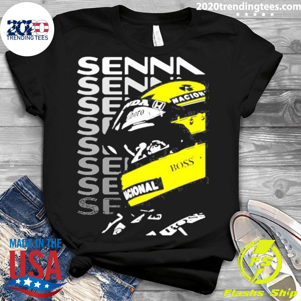 Nice the Best Moment Of Ayrton Senna - Adult & Kids T-Shirts, Sweatshirts & Hoodies apparel design preview 3