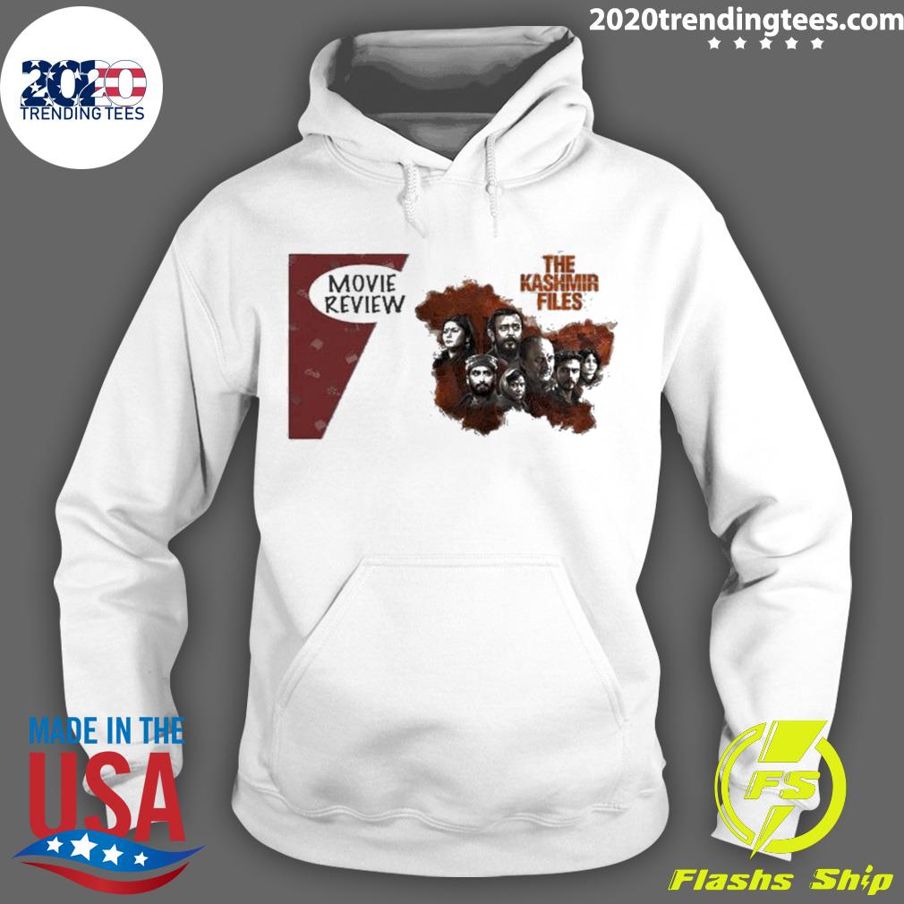 Nice the Kashmir Files Movie Review By A Kashmiri - Adult & Kids T-Shirts, Sweatshirts & Hoodies apparel design preview 2