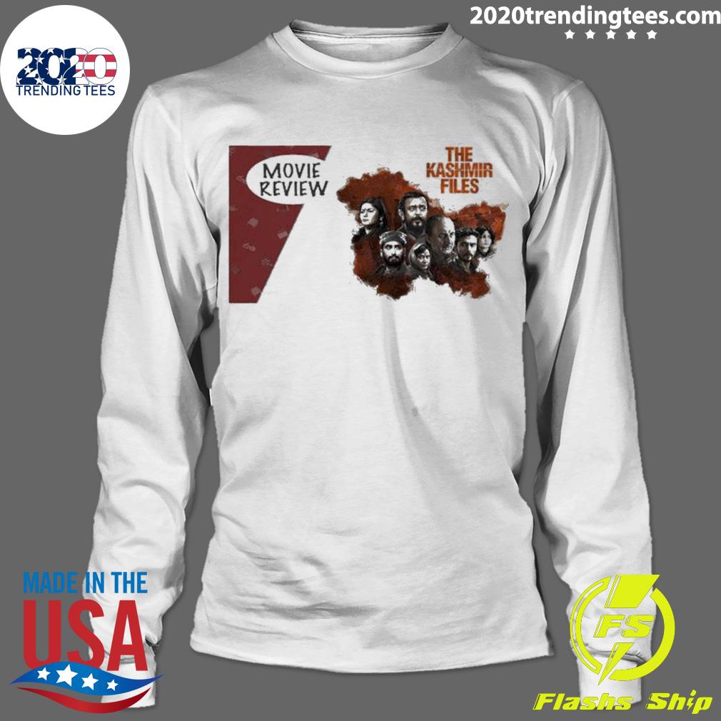 Nice the Kashmir Files Movie Review By A Kashmiri - Adult & Kids T-Shirts, Sweatshirts & Hoodies apparel design preview 4