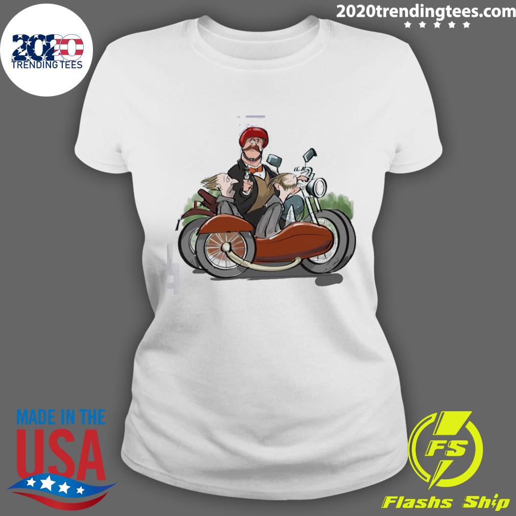 Nice the Side Car Stick Up Agaton Sax - Adult & Kids T-Shirts, Sweatshirts & Hoodies apparel design preview 3