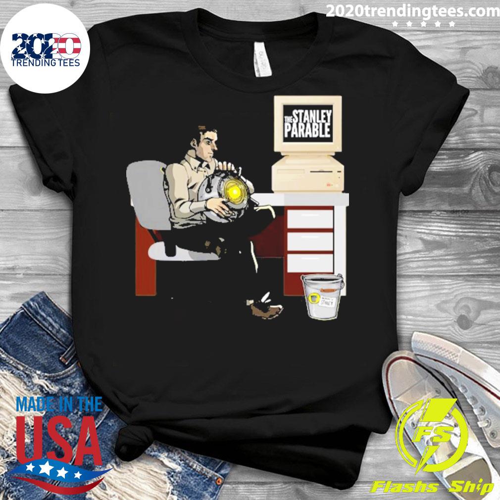 Nice the Stanley Parable Video Games - Adult & Kids T-Shirts, Sweatshirts & Hoodies apparel design preview 3