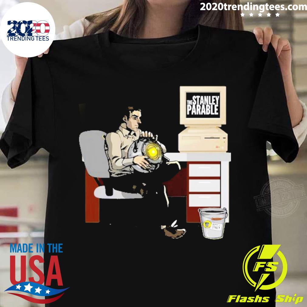 Nice the Stanley Parable Video Games - Adult & Kids T-Shirts, Sweatshirts & Hoodies apparel design preview 1
