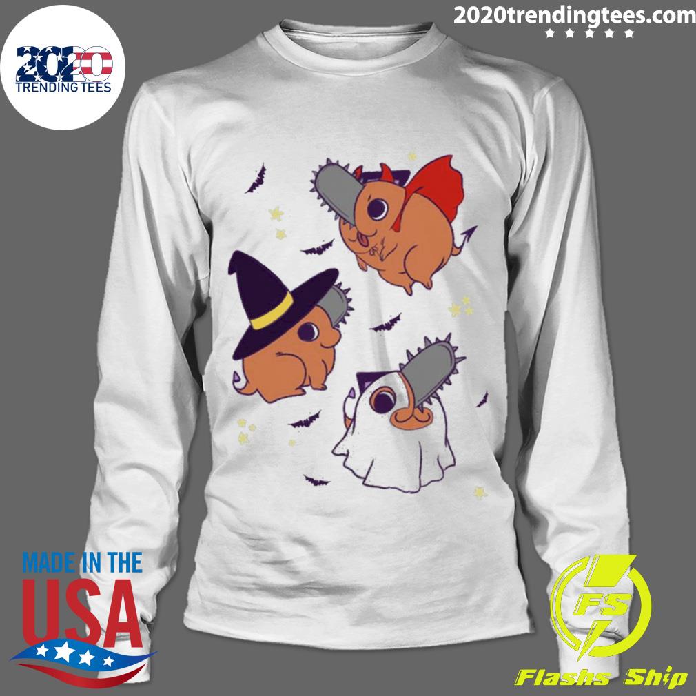 Nice the Witch Pochita Chainsaw Man Art - Adult & Kids T-Shirts, Sweatshirts & Hoodies apparel design preview 4