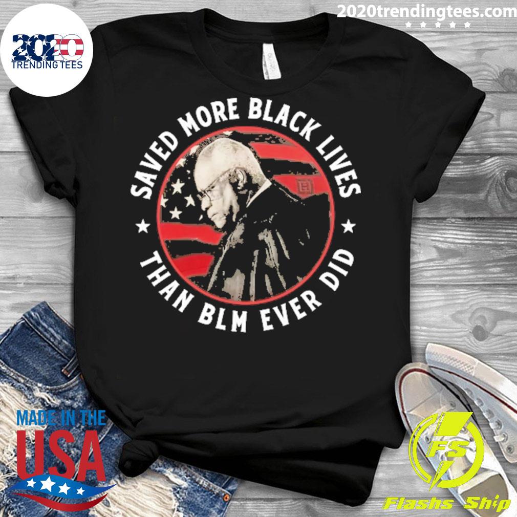 Nice thomas Saved More Black Lives Than Blm Ever Did - Adult & Kids T-Shirts, Sweatshirts & Hoodies apparel design preview 3