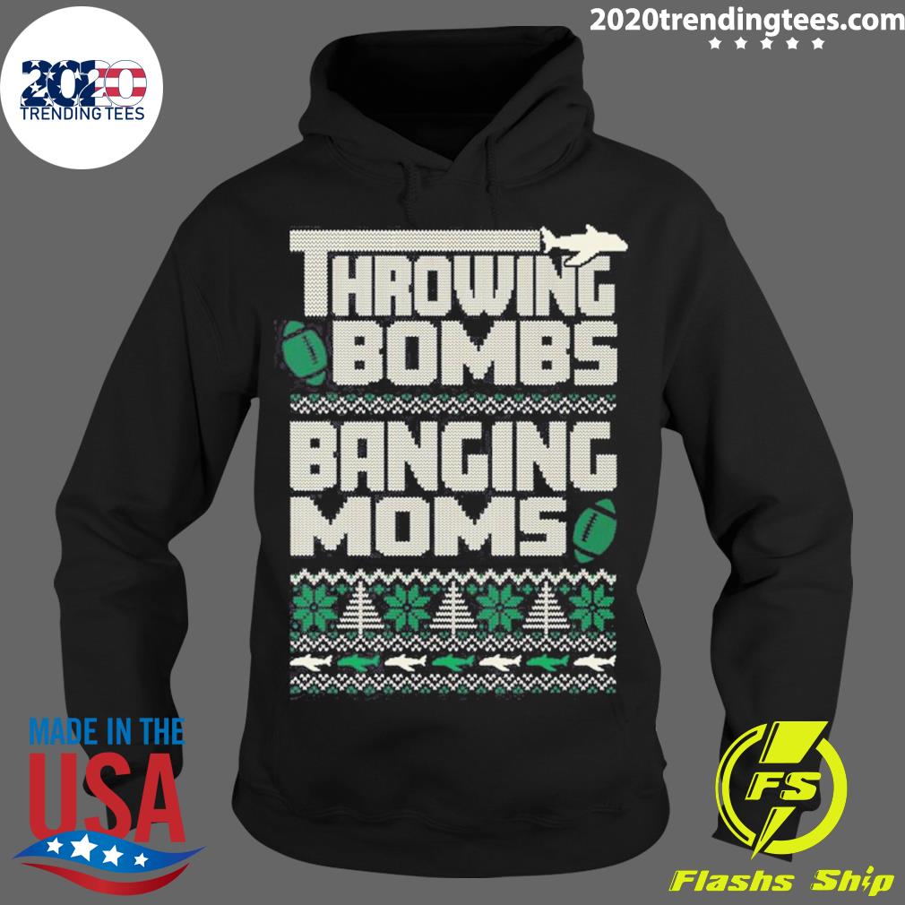 Nice throwing Bombs Ugly Christmas - Adult & Kids T-Shirts, Sweatshirts & Hoodies apparel design preview 2