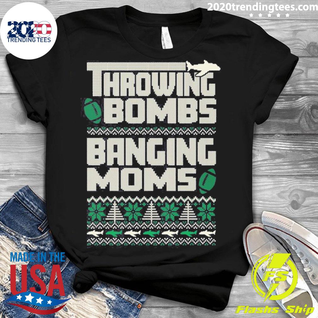 Nice throwing Bombs Ugly Christmas - Adult & Kids T-Shirts, Sweatshirts & Hoodies apparel design preview 3