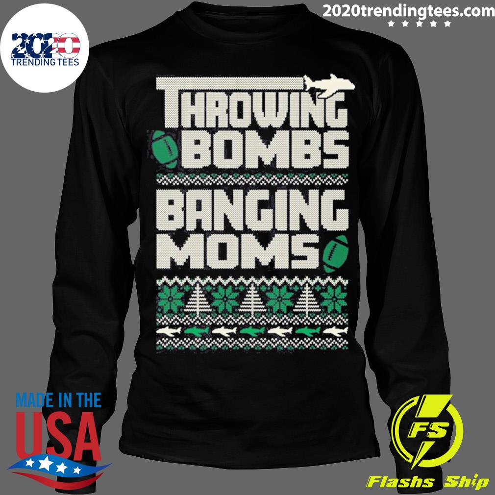 Nice throwing Bombs Ugly Christmas - Adult & Kids T-Shirts, Sweatshirts & Hoodies apparel design preview 4