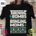 Nice throwing Bombs Ugly Christmas - Adult & Kids T-Shirts, Sweatshirts & Hoodies apparel design preview 1