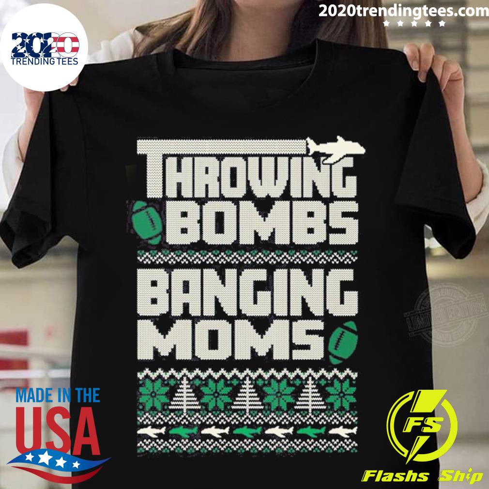 Nice throwing Bombs Ugly Christmas - Adult & Kids T-Shirts, Sweatshirts & Hoodies apparel design preview 1