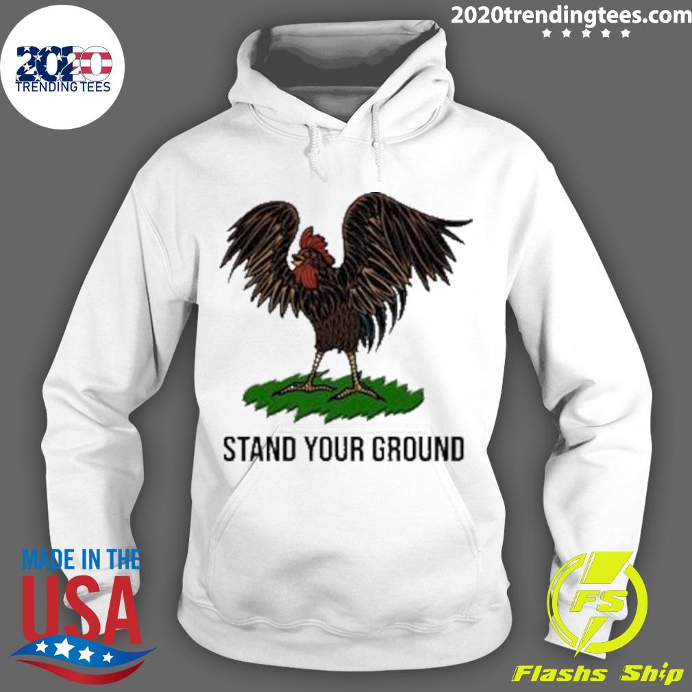 Nice tim Pool Timcast Store Chicken Stand Your Ground - Adult & Kids T-Shirts, Sweatshirts & Hoodies apparel design preview 2