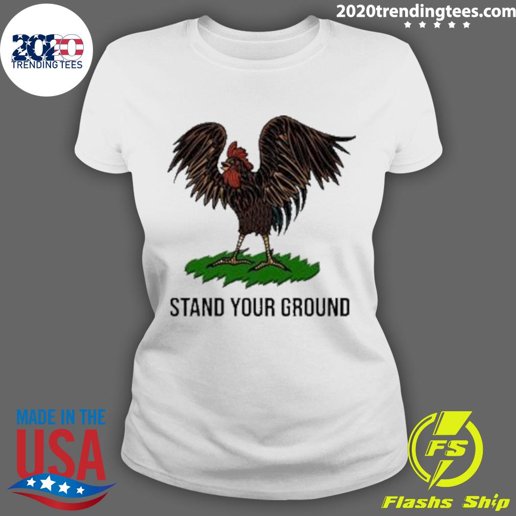 Nice tim Pool Timcast Store Chicken Stand Your Ground - Adult & Kids T-Shirts, Sweatshirts & Hoodies apparel design preview 3