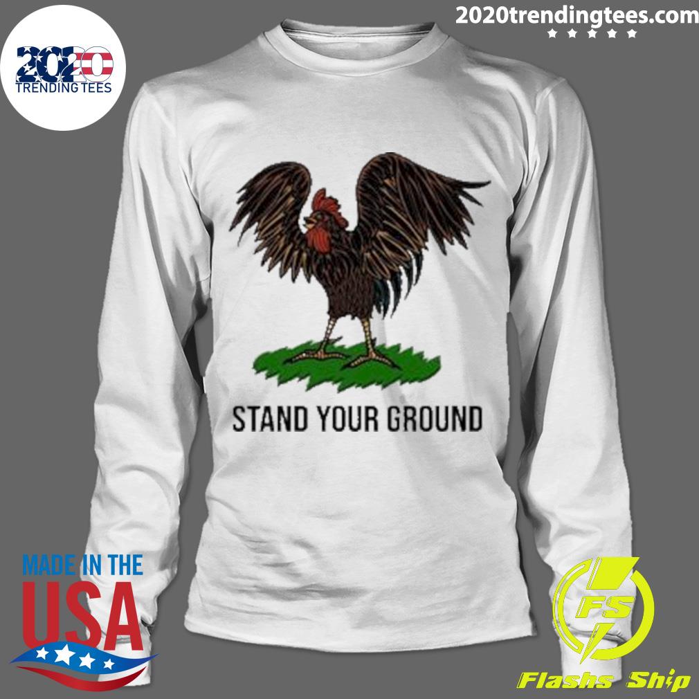 Nice tim Pool Timcast Store Chicken Stand Your Ground - Adult & Kids T-Shirts, Sweatshirts & Hoodies apparel design preview 4