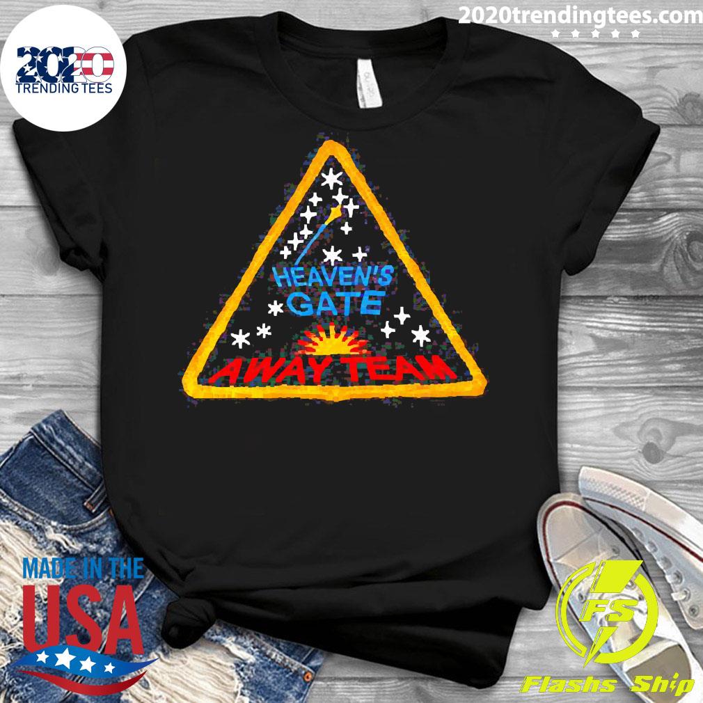 Nice triangle Heavens Gate Away Team Logo - Adult & Kids T-Shirts, Sweatshirts & Hoodies apparel design preview 3