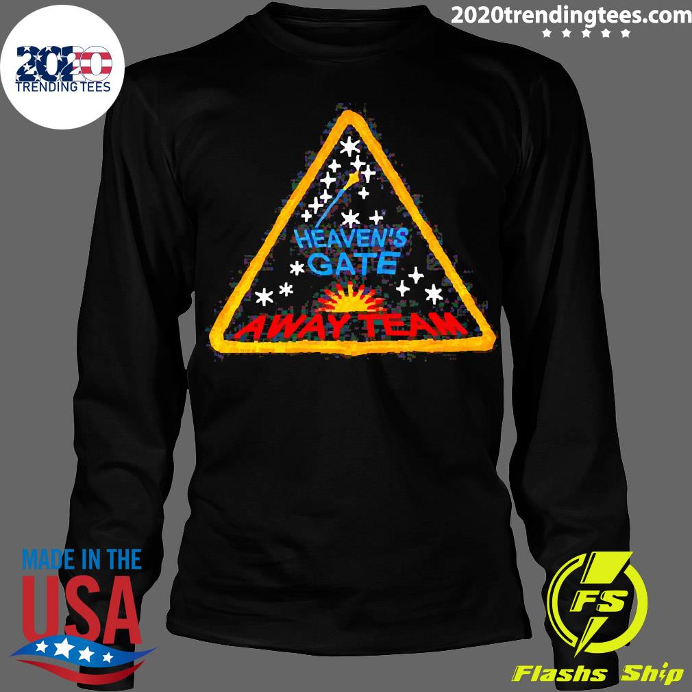 Nice triangle Heavens Gate Away Team Logo - Adult & Kids T-Shirts, Sweatshirts & Hoodies apparel design preview 4