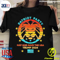 Nice trump 2024 Election Patriot Party God Save USA - Adult & Kids T-Shirts, Sweatshirts & Hoodies apparel design preview 1