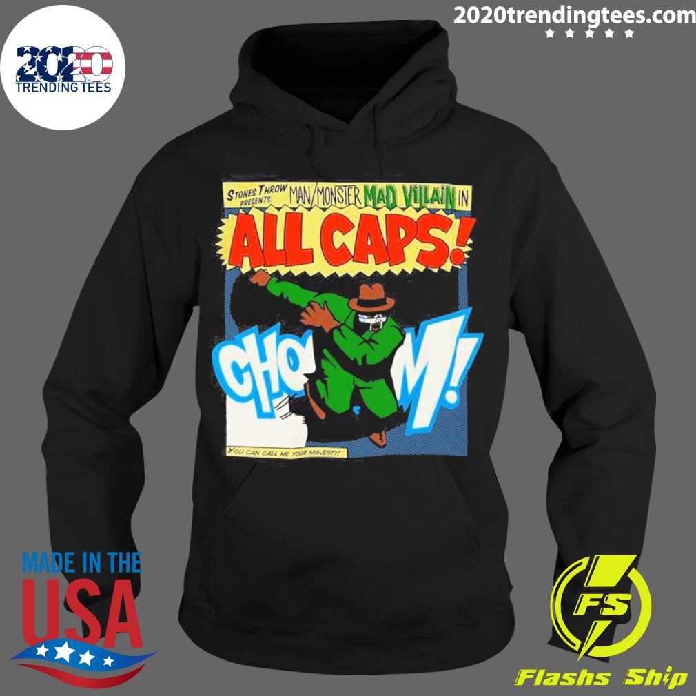 Nice tsuruda Throw Madvillain All Caps - Adult & Kids T-Shirts, Sweatshirts & Hoodies apparel design preview 2