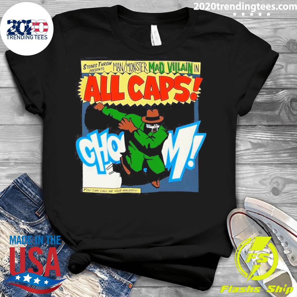 Nice tsuruda Throw Madvillain All Caps - Adult & Kids T-Shirts, Sweatshirts & Hoodies apparel design preview 3