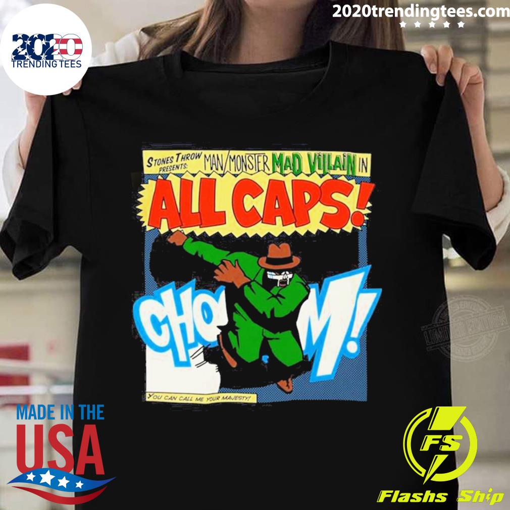 Nice tsuruda Throw Madvillain All Caps - Adult & Kids T-Shirts, Sweatshirts & Hoodies apparel design preview 1