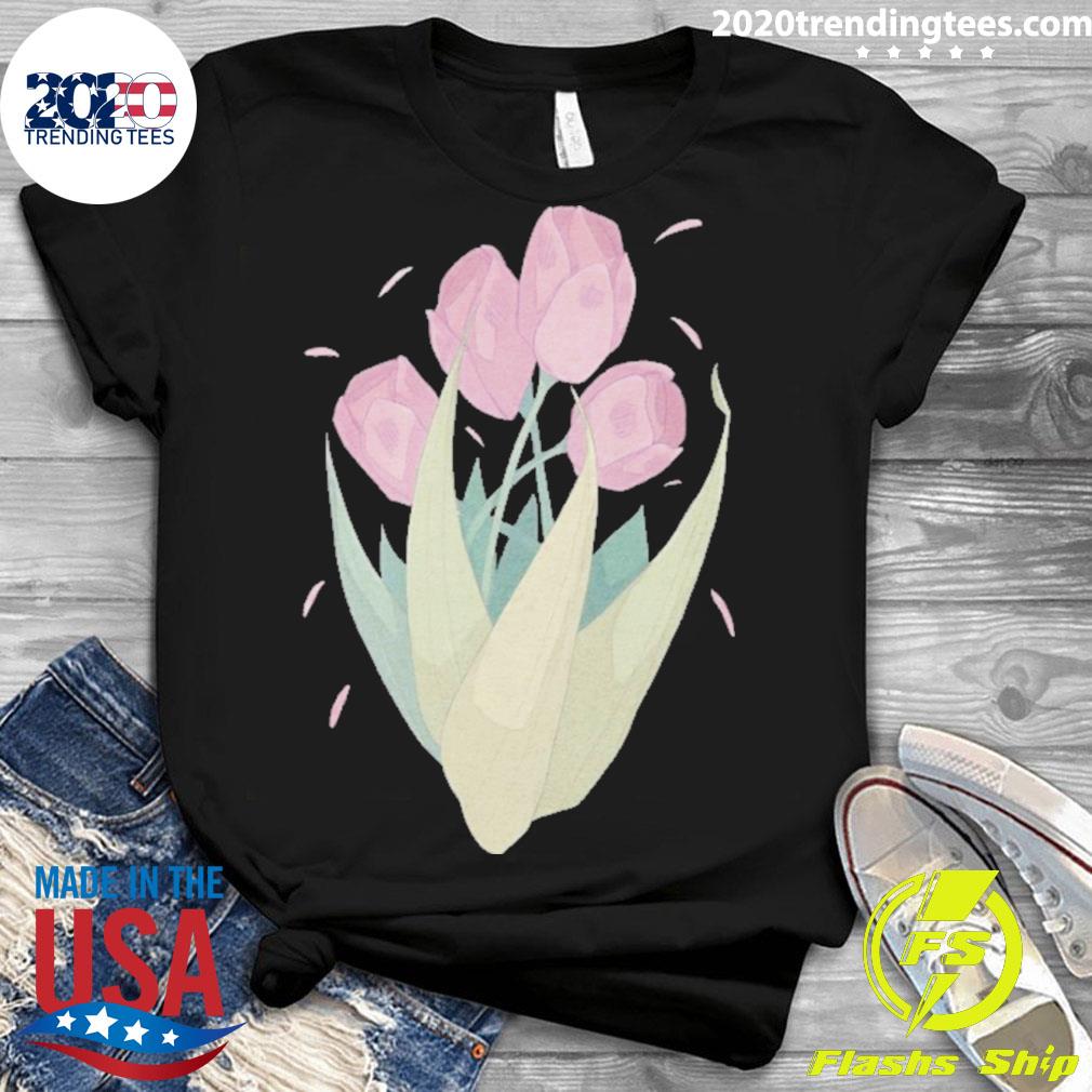 Nice tulip Flower - Adult & Kids T-Shirts, Sweatshirts & Hoodies apparel design preview 3