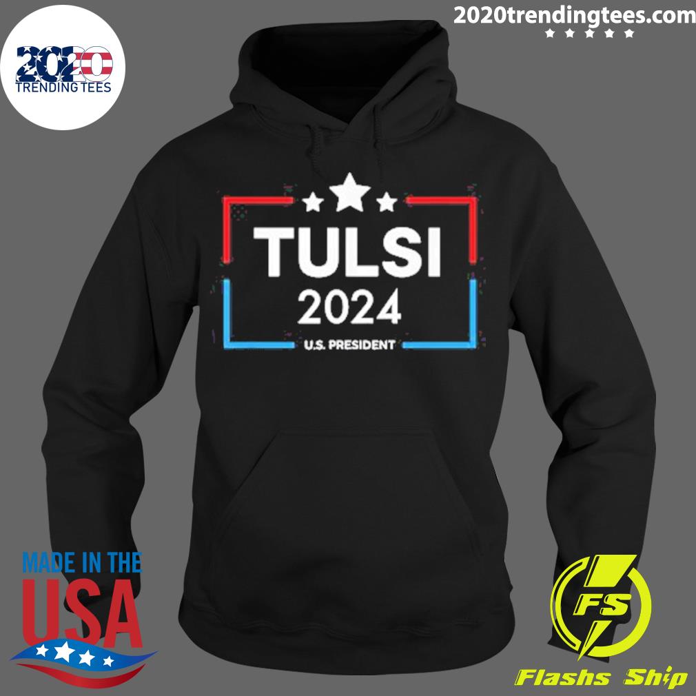 Nice tulsi Gabbard For Us President 2024 Presidential - Adult & Kids T-Shirts, Sweatshirts & Hoodies apparel design preview 2