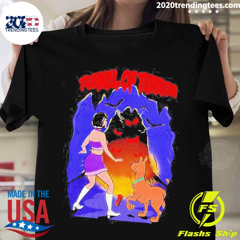 Nice tunnel Of Terror Scooby Doo - Adult & Kids T-Shirts, Sweatshirts & Hoodies apparel design preview 1