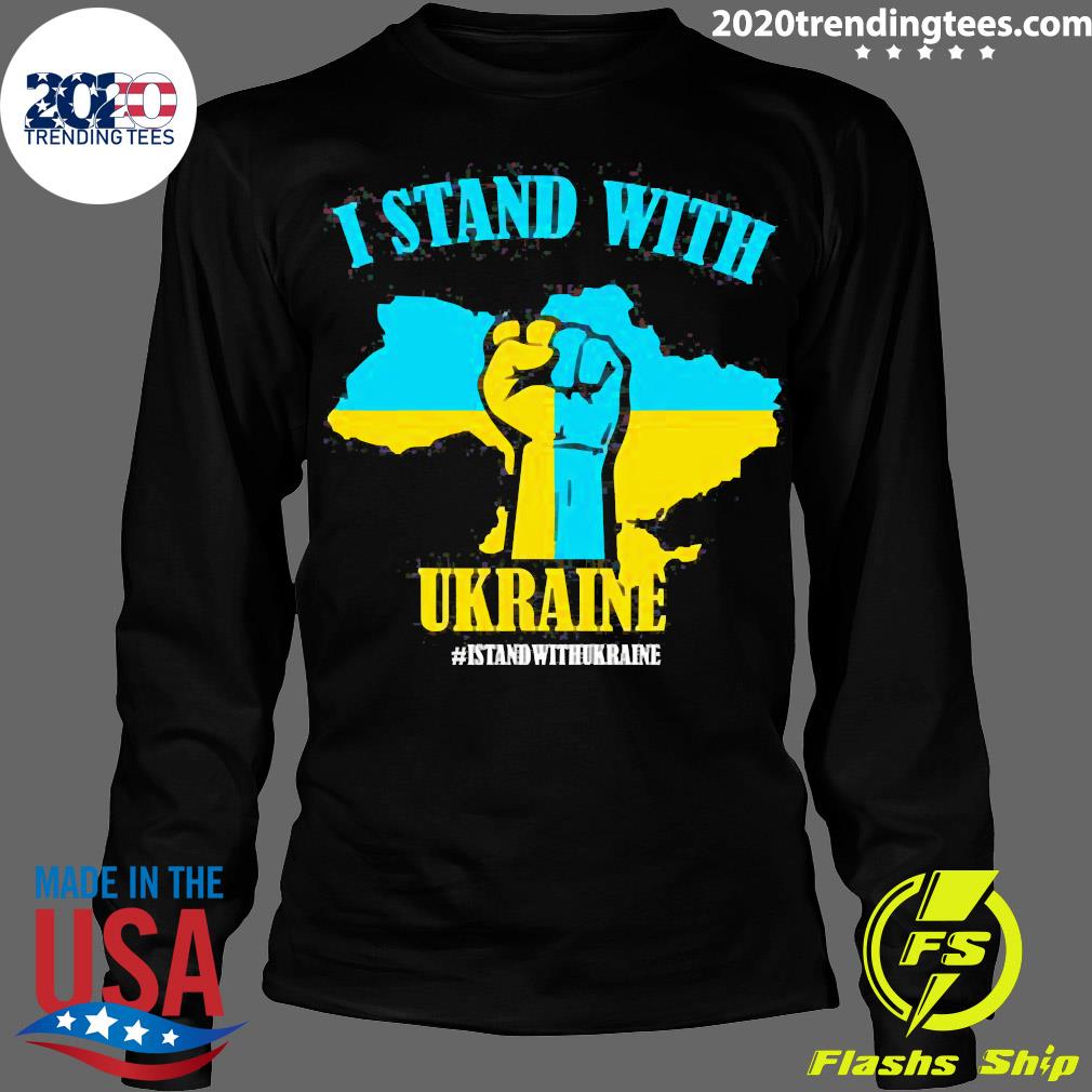 Nice ukraine I Stand With Flag - Adult & Kids T-Shirts, Sweatshirts & Hoodies apparel design preview 4
