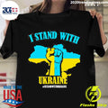 Nice ukraine I Stand With Flag - Adult & Kids T-Shirts, Sweatshirts & Hoodies apparel design preview 1