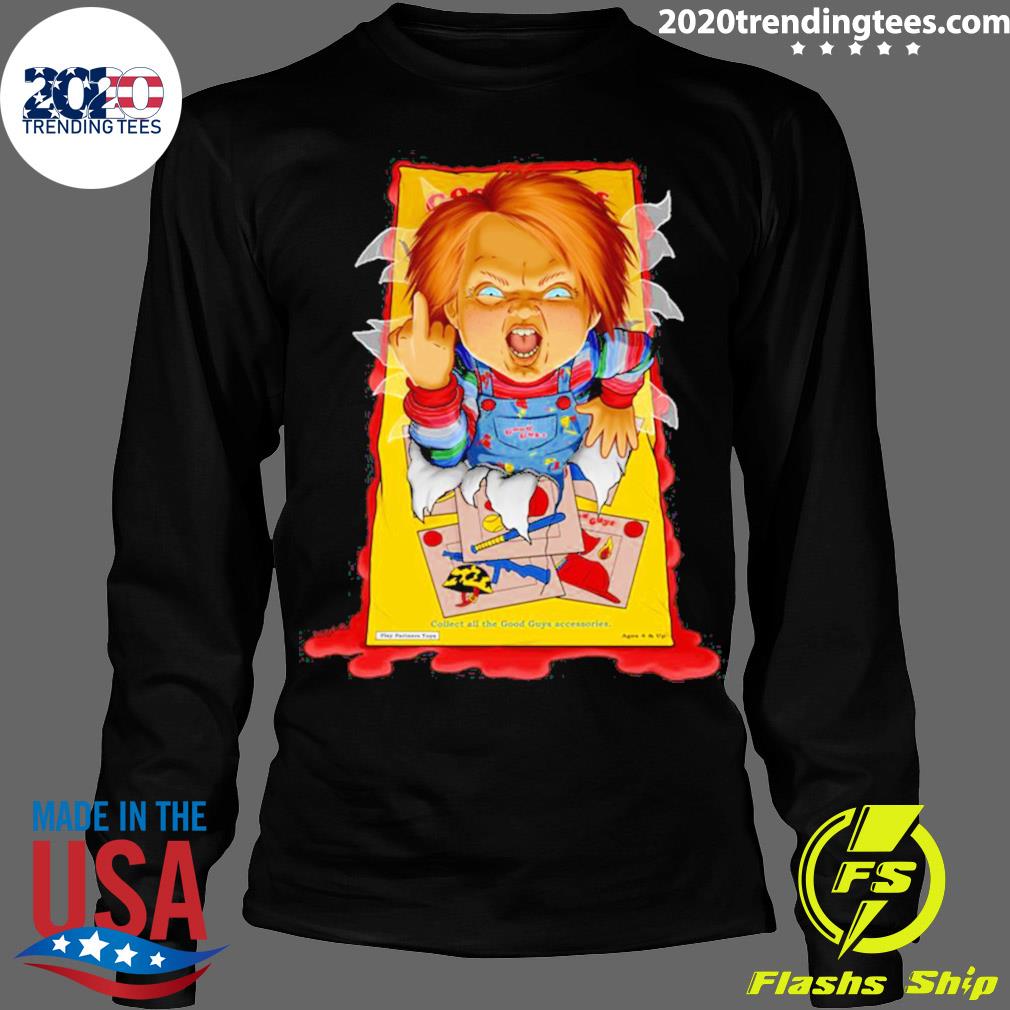Nice unboxing Chucky - Adult & Kids T-Shirts, Sweatshirts & Hoodies apparel design preview 4