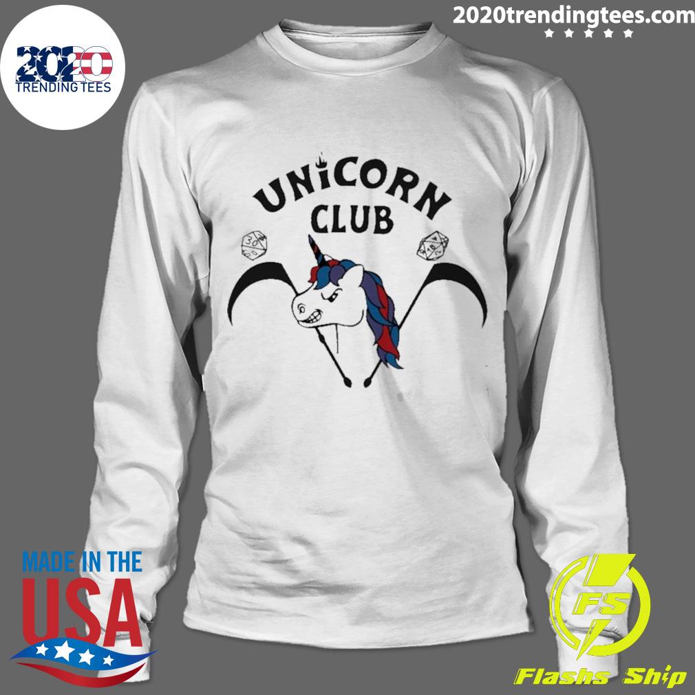 Nice unicorn Club - Adult & Kids T-Shirts, Sweatshirts & Hoodies apparel design preview 4