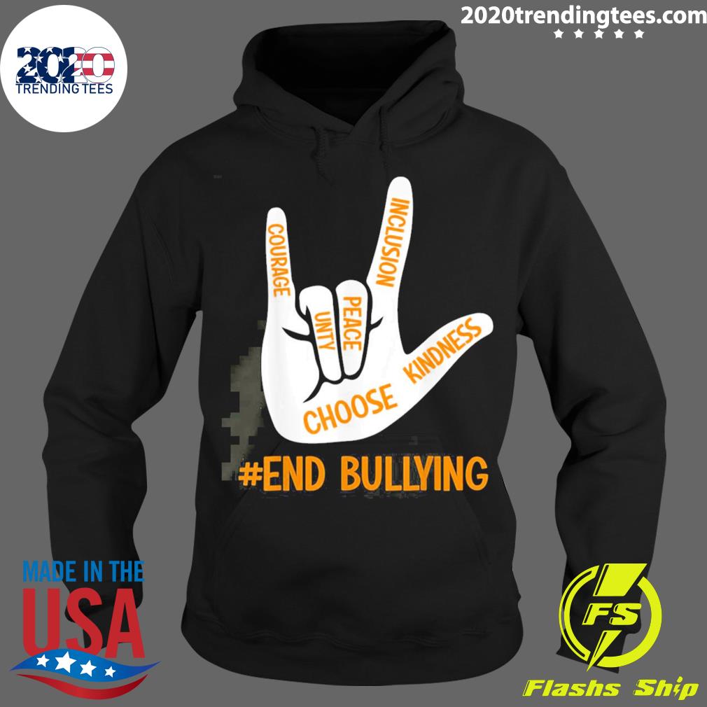 Nice unity Day Orange Kids 2022 Stop Bullying Love - Adult & Kids T-Shirts, Sweatshirts & Hoodies apparel design preview 2