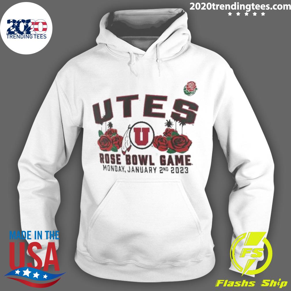 Nice utah Utes Rose Bowl Game 2023 - Adult & Kids T-Shirts, Sweatshirts & Hoodies apparel design preview 2