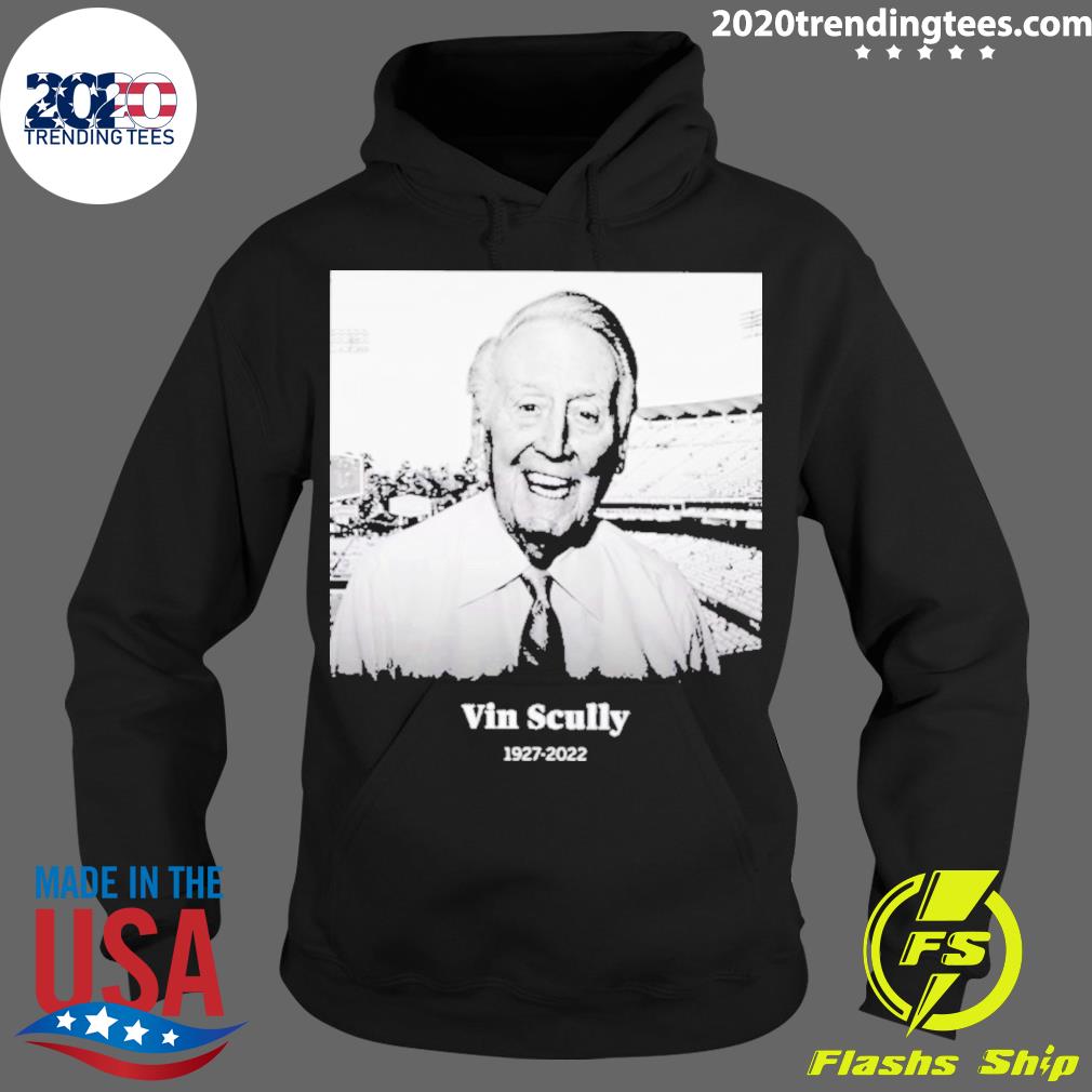 Nice vin Scully 1927-2022 - Adult & Kids T-Shirts, Sweatshirts & Hoodies apparel design preview 2