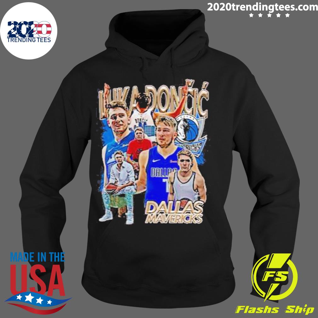 Nice vintage Nba Dallas Mavericks Luca Doncic - Adult & Kids T-Shirts, Sweatshirts & Hoodies apparel design preview 2